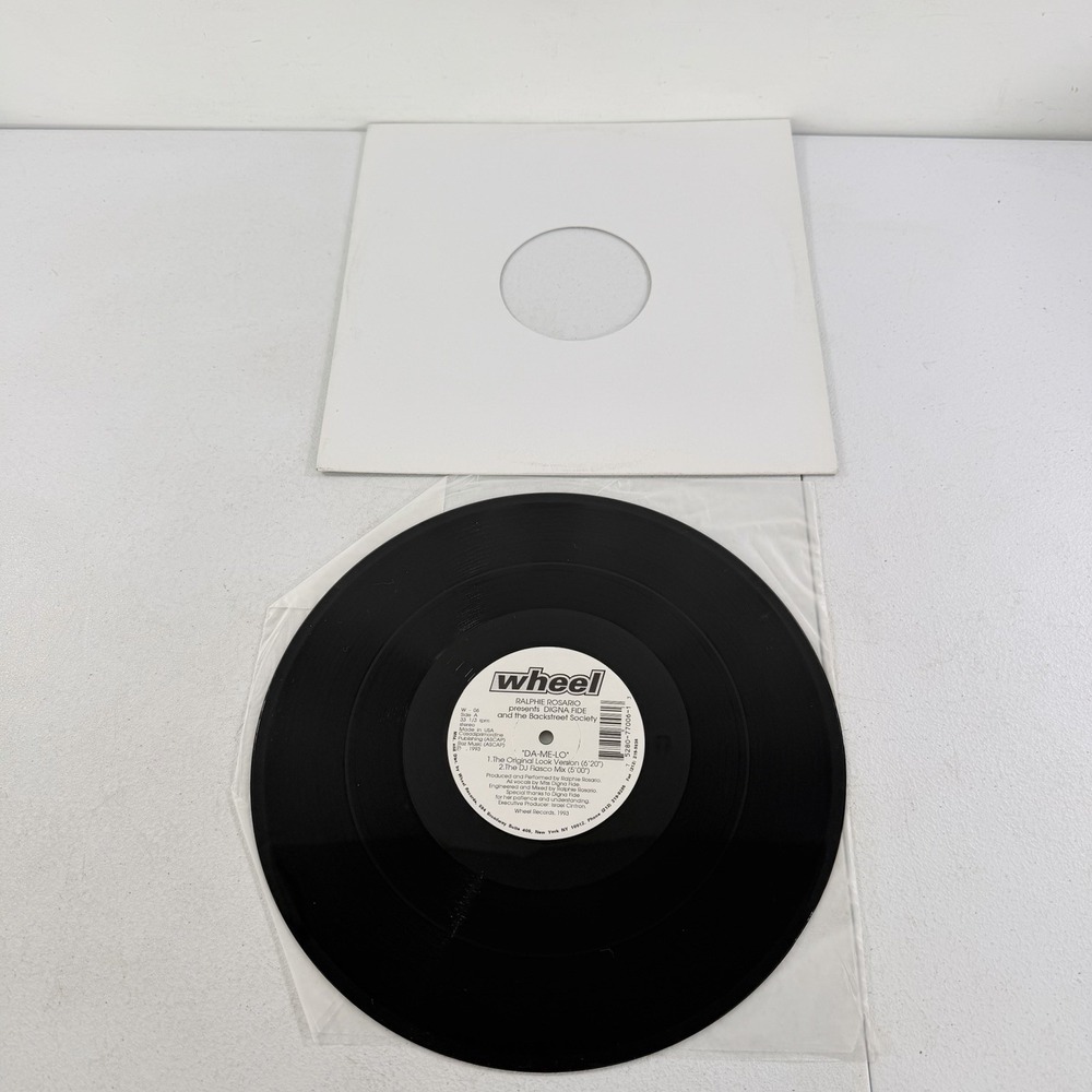 Ralphie Rosario Presents Digna Fide And The Backstreet Society Da-Me-Lo Vinyl EX